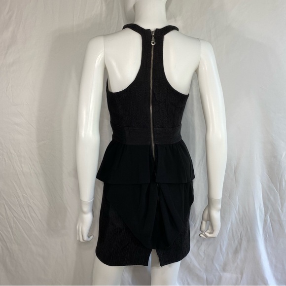 BCBGenerations Bustle Back Black Cocktail Dress - Picture 4 of 10